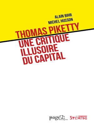 cover image of Thomas Piketty